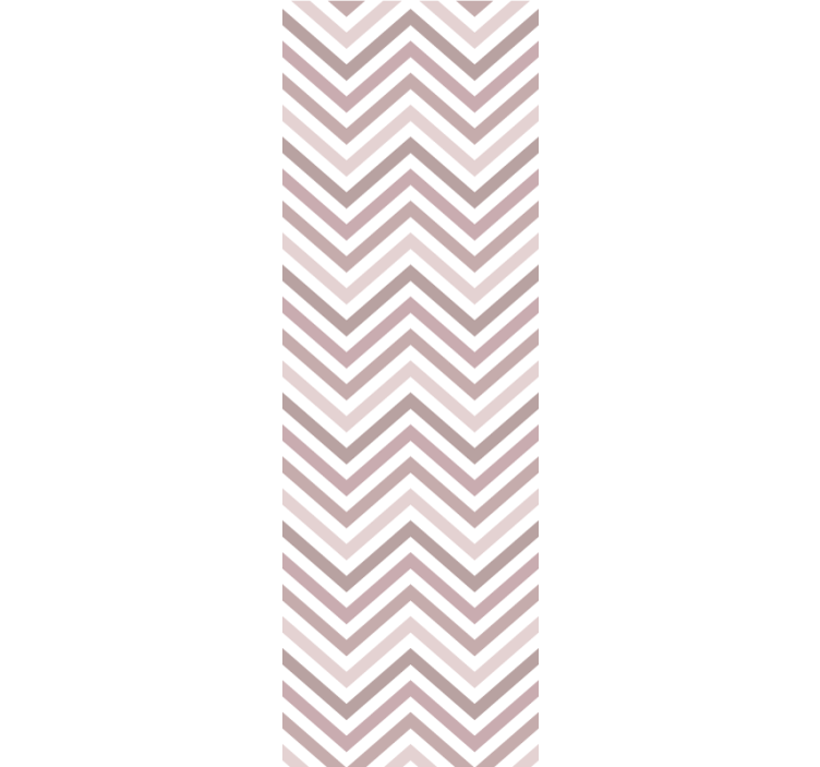 Tapete horizontale Streifen chevron-zickzack-formen - TenStickers