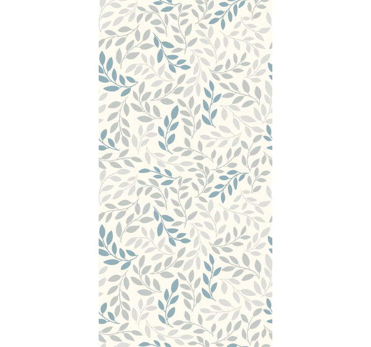 Tapete blätter elegante blattanordnung - TenStickers