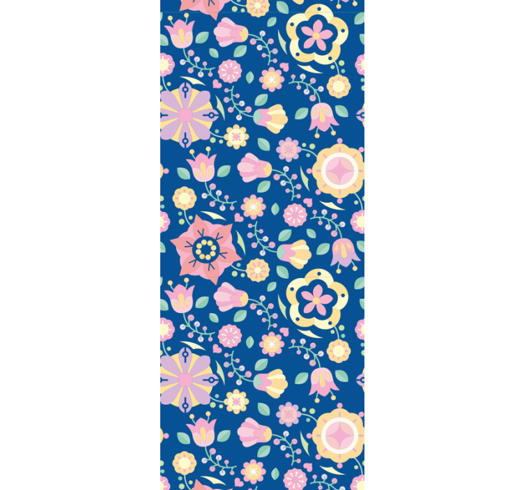 Blumentapete blumenblütenkomposition - TenStickers