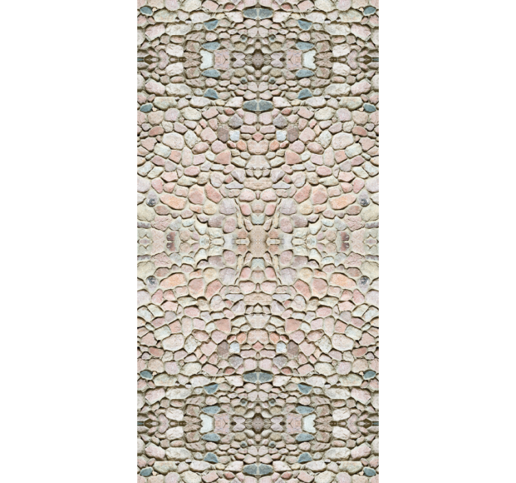 Muster Tapete organische textur eleganz - TenStickers