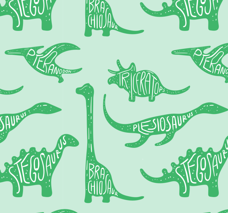 Dino Tapete dinosaurier-spielzimmer - TenStickers