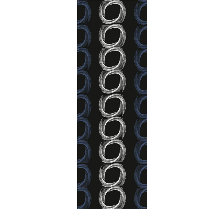 Tapete Abstrakt kreismuster - TenStickers