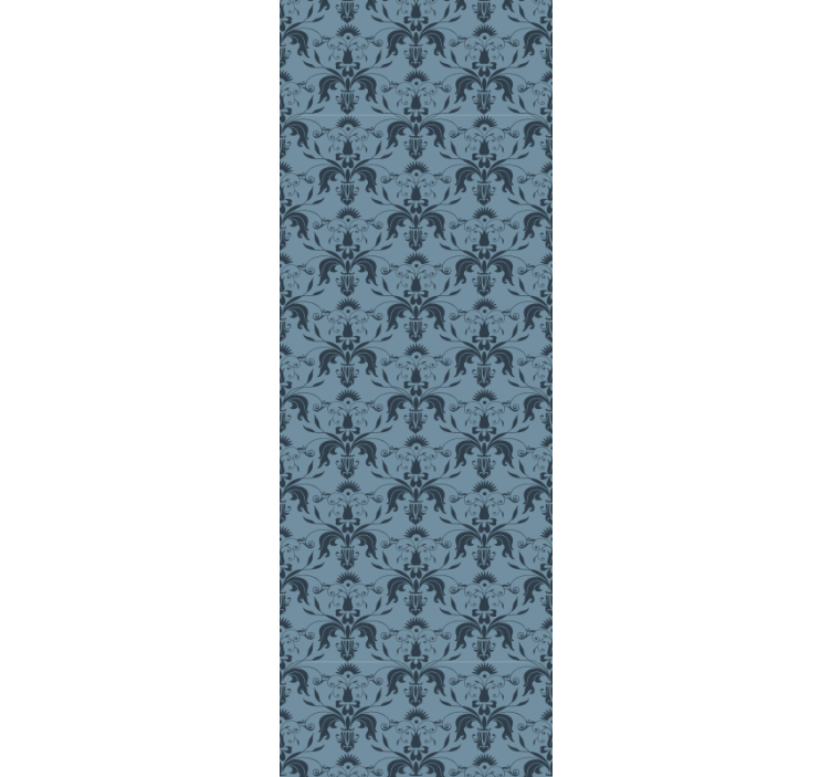 Ornament Tapete reich verziertes laub - TenStickers