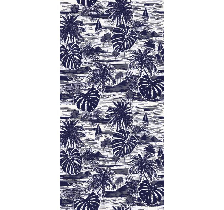 Tapete Natur tropische meereslandschaft - TenStickers