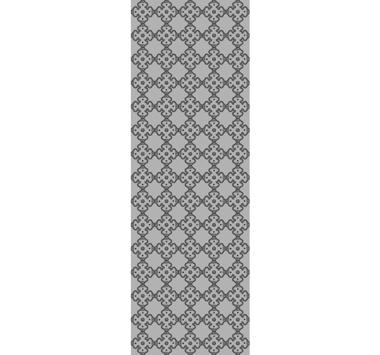 Ornament Tapete kompliziertes vierpass - TenStickers