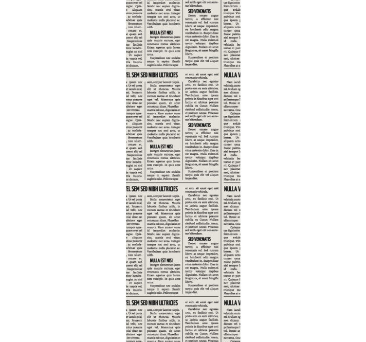 Tapete Schriftzug textspaltenmuster - TenStickers