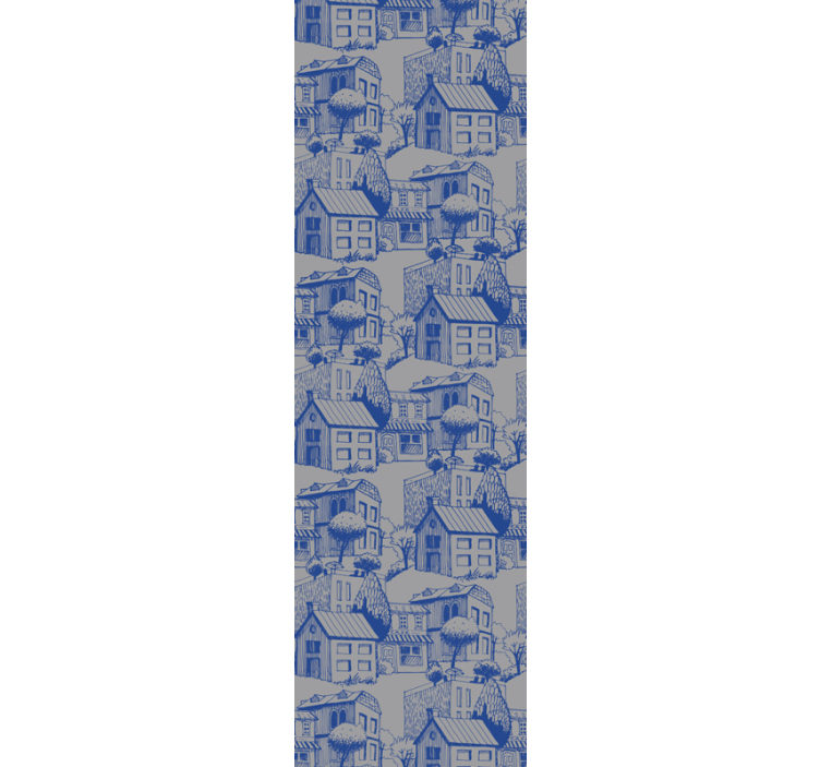 Fototapete Städte Skizzenillustration - TenStickers