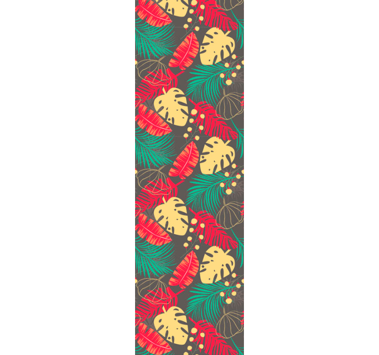 Tapete Dschungel tropisches monstera-motiv - TenStickers