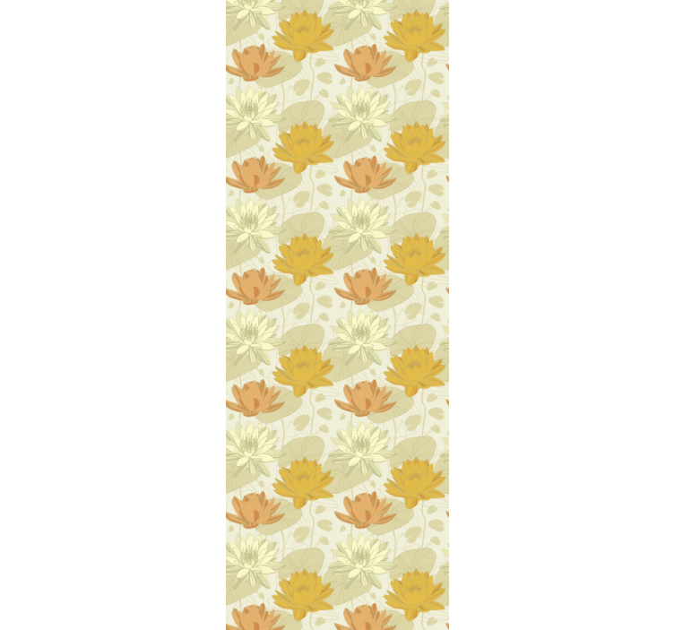 Tapete Jugendzimmer Blumenarrangement-Muster - TenStickers