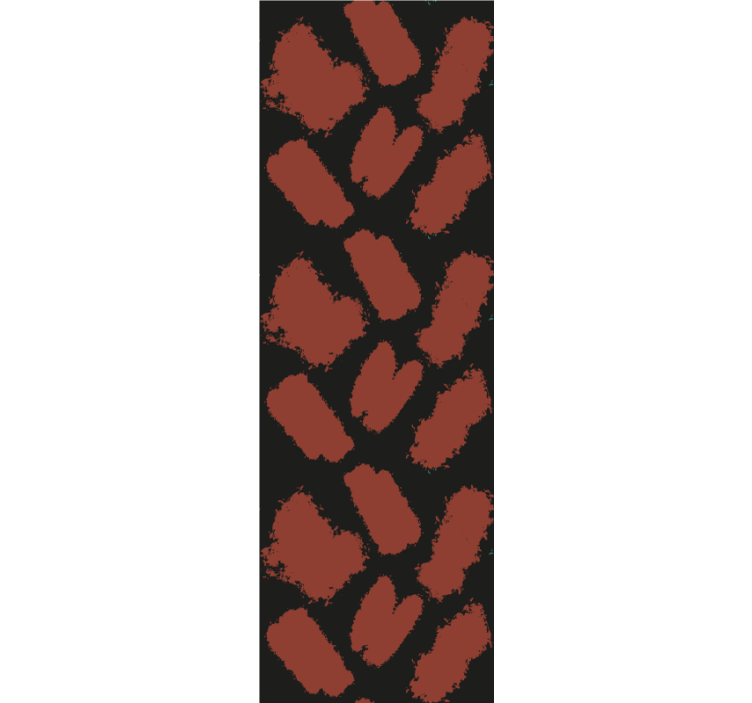 Geometrische Tapete pinselstrich-textur - TenStickers