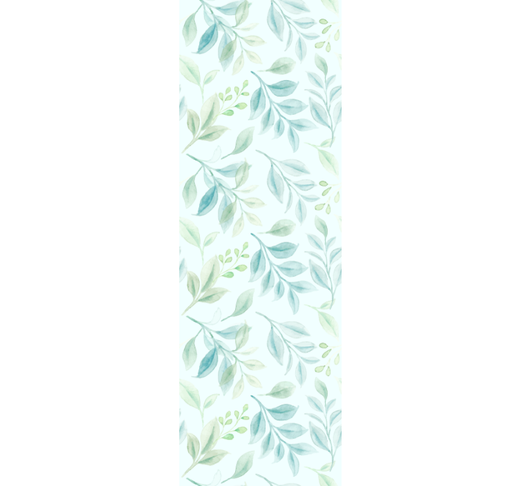 Tapete Blätter elegantes laub - TenStickers