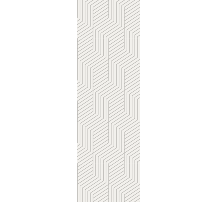 Tapete geometrische Muster lineares labyrinthmuster - TenStickers