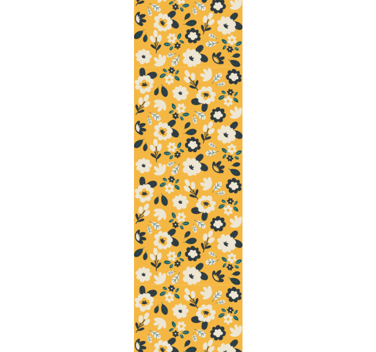 Blumentapete blumenschlafzimmer - TenStickers