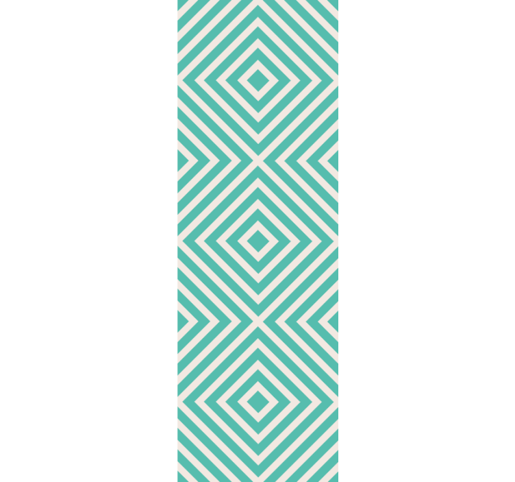 Tapete geometrisch schillerndes rautenmuster - TenStickers