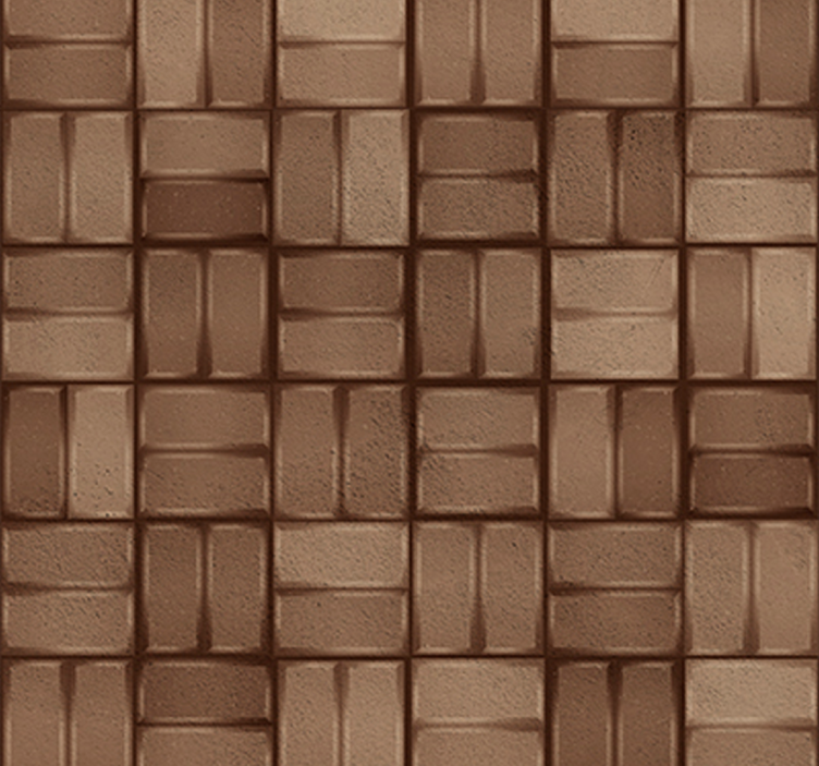 Tapete Steinoptik Kachel Mosaik - TenStickers