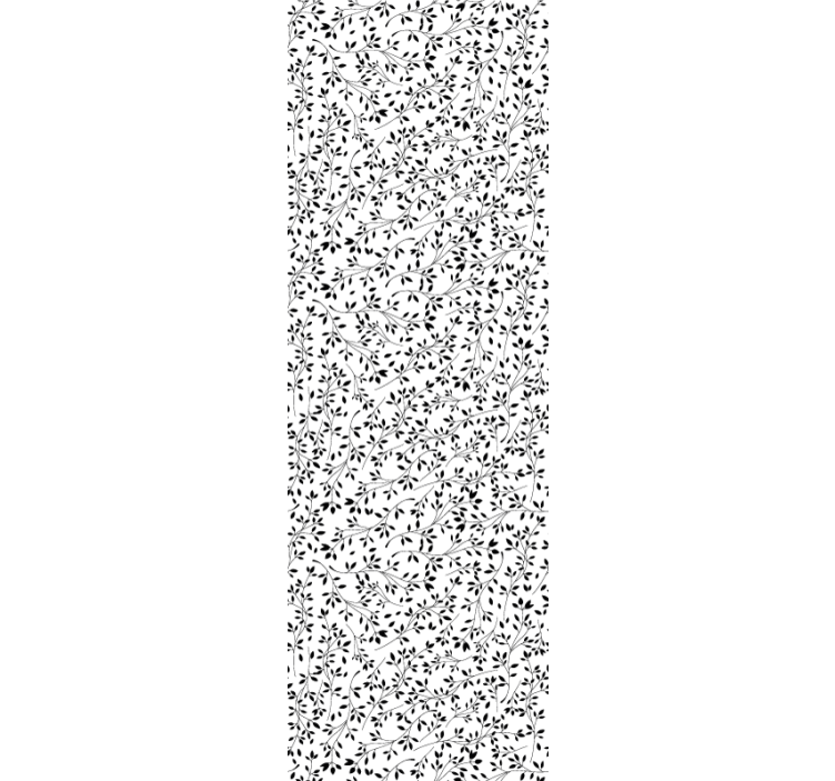 Blumentapete Natur florale Komplexität - TenStickers