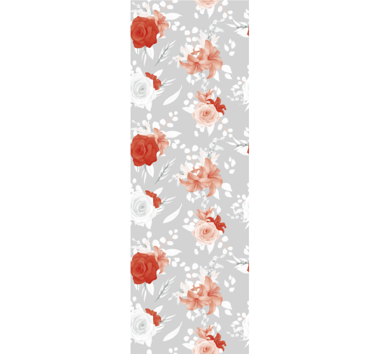 Blumentapete blumenarrangement-design - TenStickers