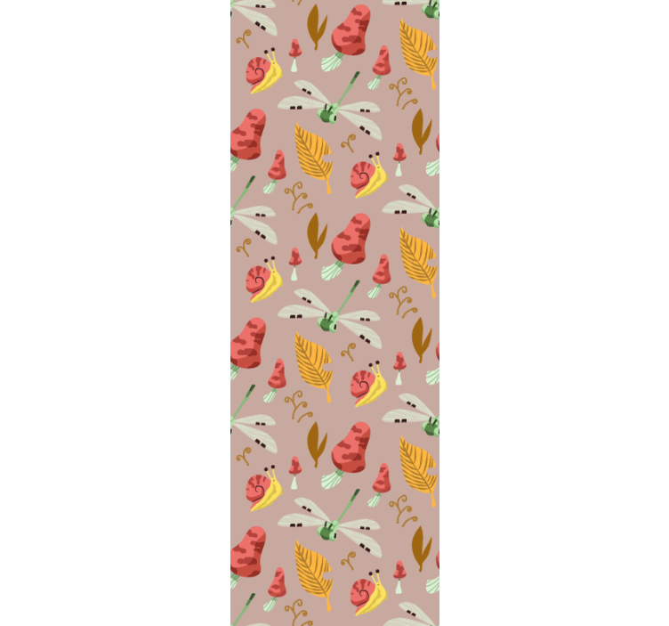 Kunst Tapete fantasievolle naturmotive - TenStickers