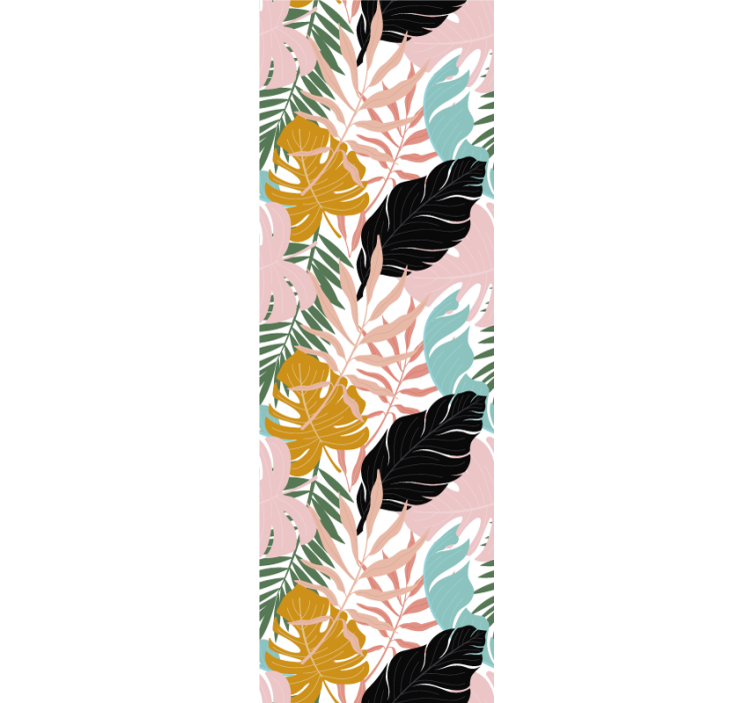 Tapete Natur exotische Blätter - TenStickers