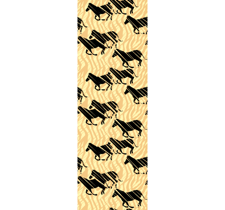 Tapete Tiere zebra-muster-motiv - TenStickers