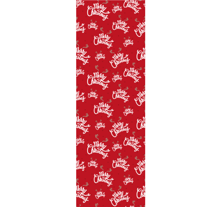 Weihnachtstapete festliches schriftmotiv - TenStickers