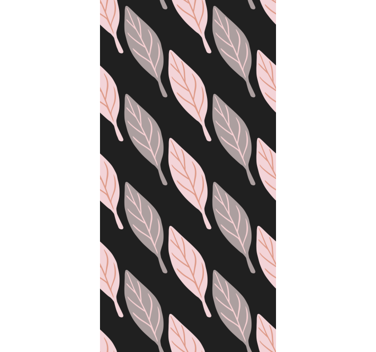 Tapete Blätter elegantes laubmuster - TenStickers