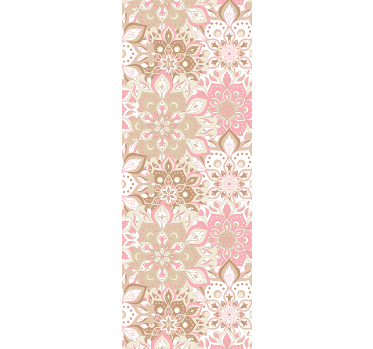Tapete florale Ornamente floral verzierte eleganz - TenStickers