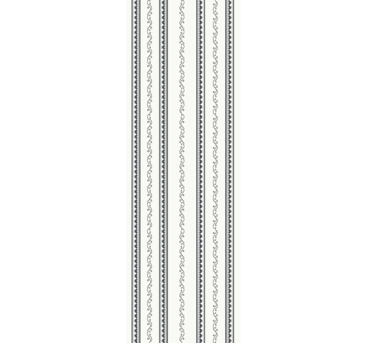 Tapete gestreift elegantes Ziermuster - TenStickers