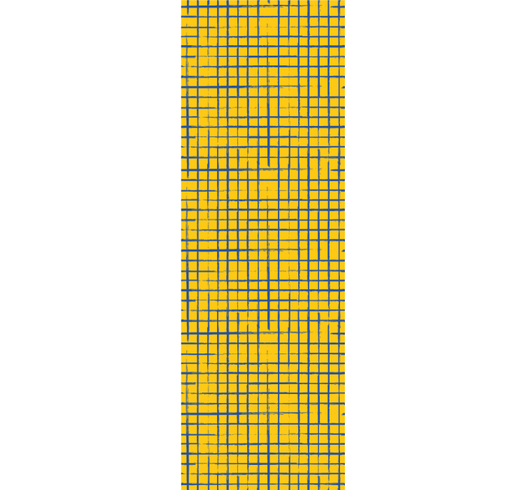 Tapete geometrisch gittermuster-design - TenStickers