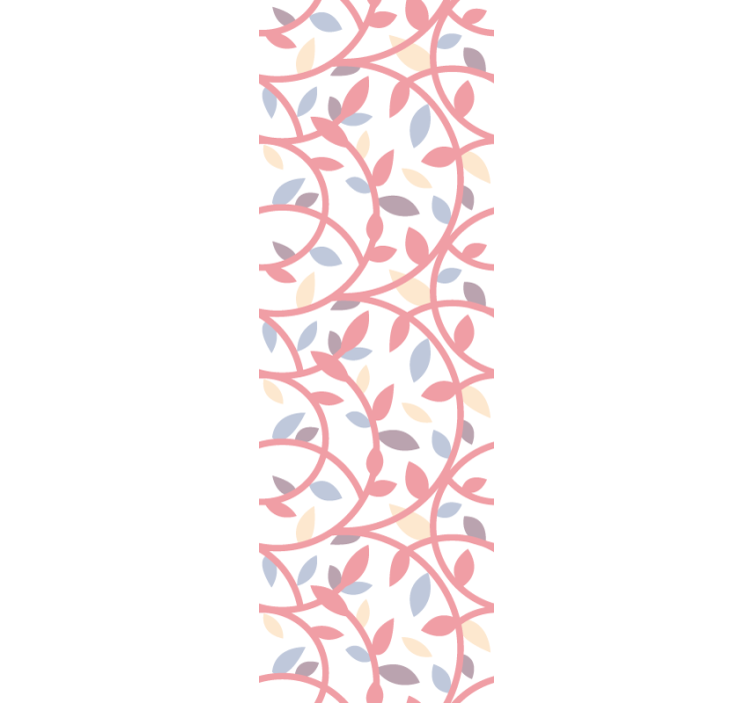 Tapete Blumen bunte Kletterpflanze - TenStickers