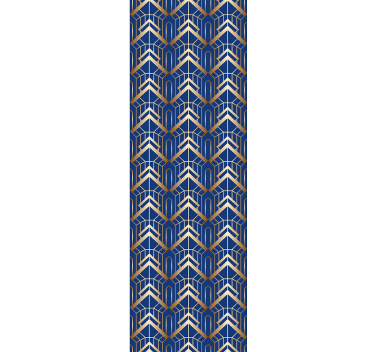 Tapete geometrisch geometrische pfeilspitze - TenStickers