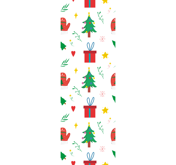 Weihnachtstapete festtagsmotive - TenStickers