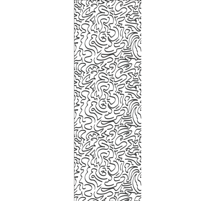 Tapete Abstrakt kringel-muster - TenStickers