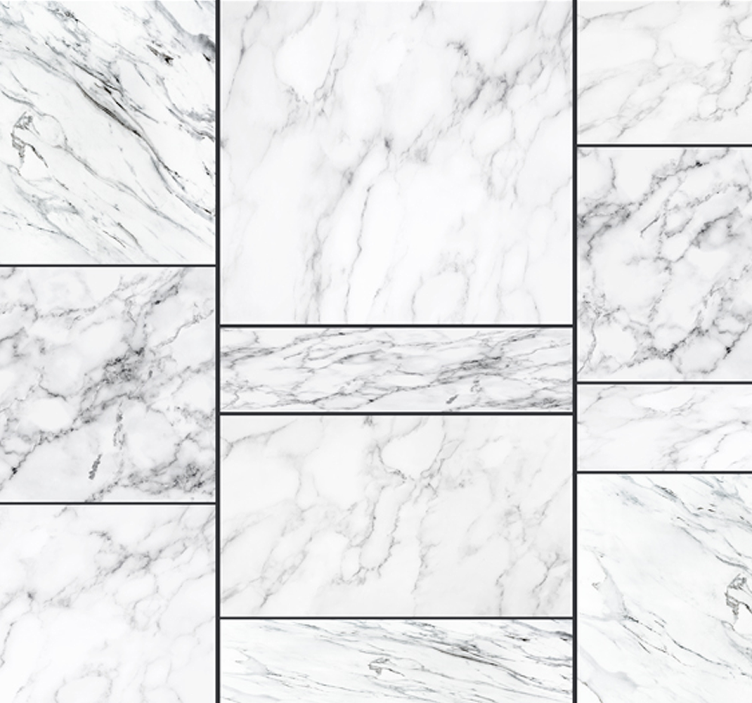 Graue Steintapete in Marmoroptik - TenStickers