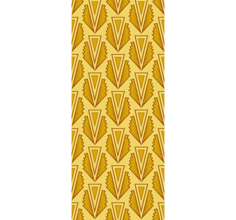 Tapete geometrisch stilvolles chevron-muster - TenStickers