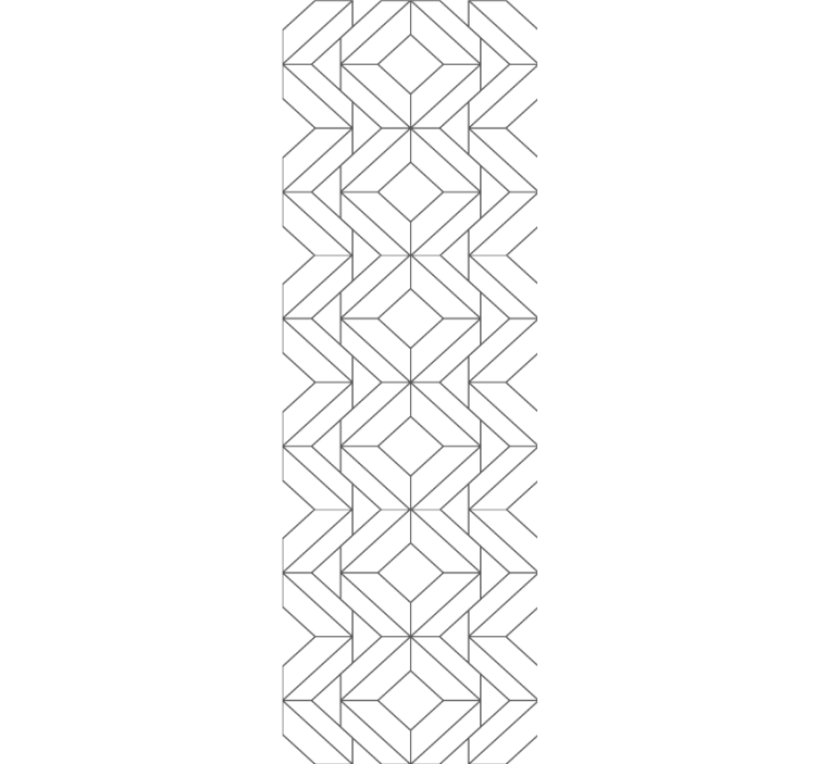 Tapete geometrisch moderne gemusterte elemente - TenStickers