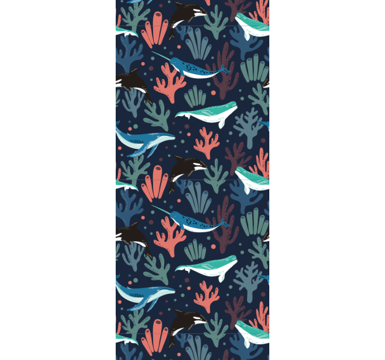 Tapete Fische unterwasserszene - TenStickers