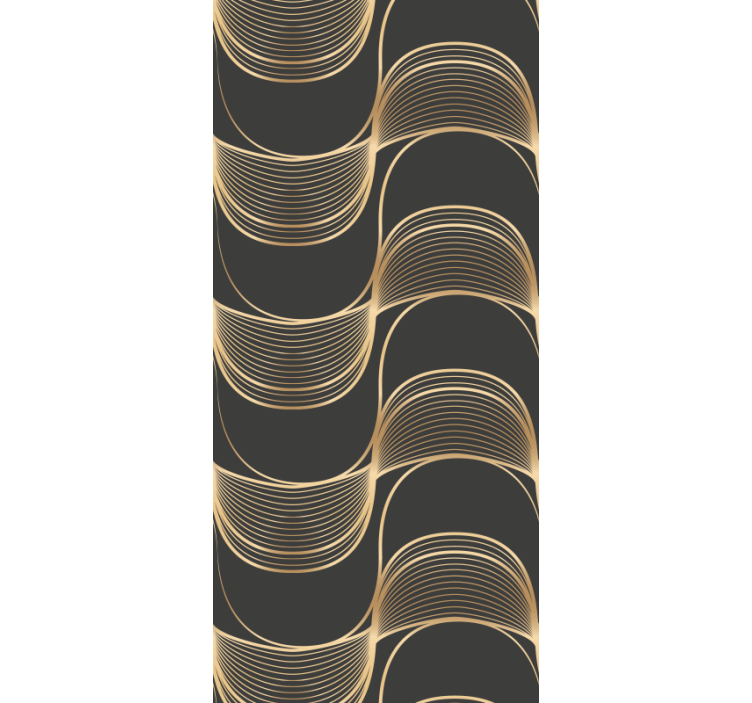 Tapete geometrisch elegante linienmuster - TenStickers