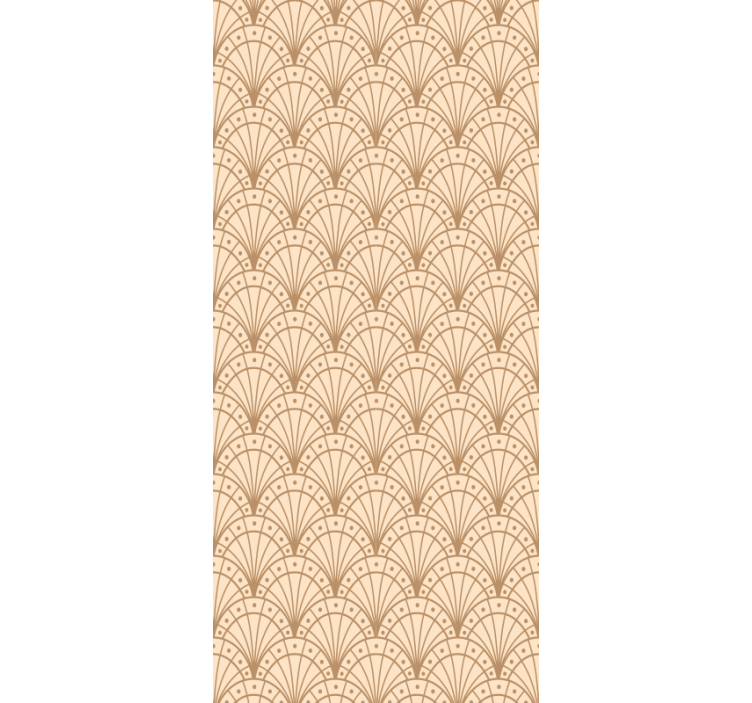 Büro Tapete elegantes fächermotiv - TenStickers