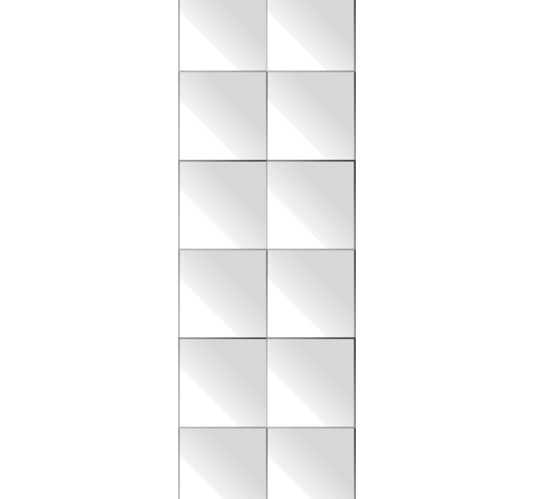 Fliesen Tapete sauberes, einfaches muster - TenStickers