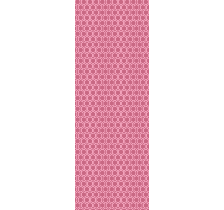 Tapete Kreise strukturierter hintergrund mit wabenstruktur - TenStickers