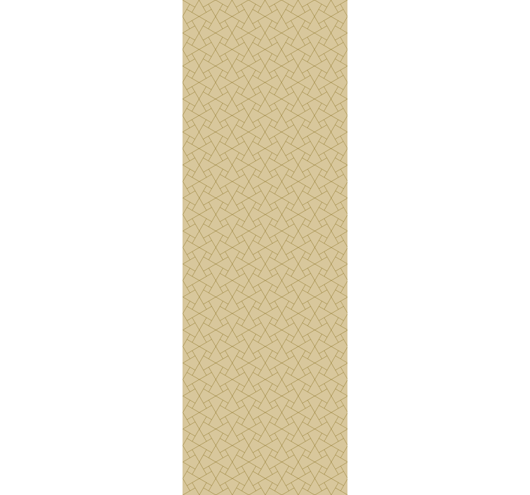 Tapete geometrisch muster sich kreuzender linien - TenStickers