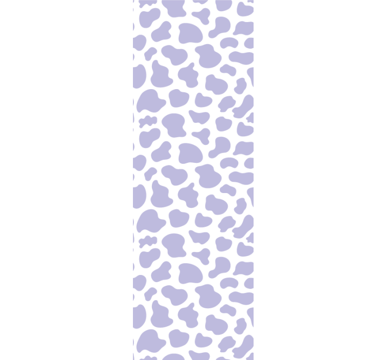 Tapete Leopard violette flecken - TenStickers