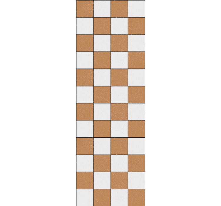 Fliesen Tapete quadratisches musterdesign - TenStickers