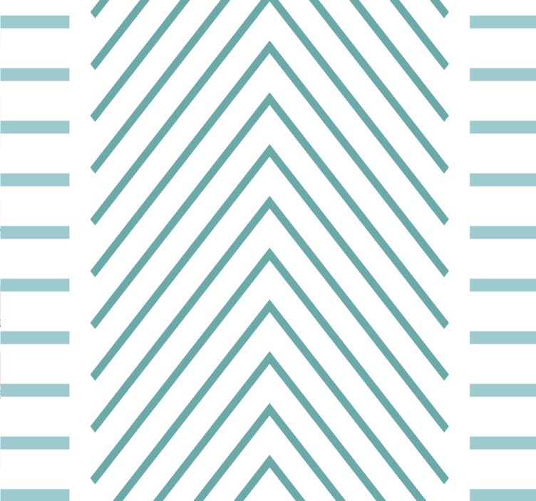 Tapete Wohnzimmer stilvolle chevron-linien - TenStickers