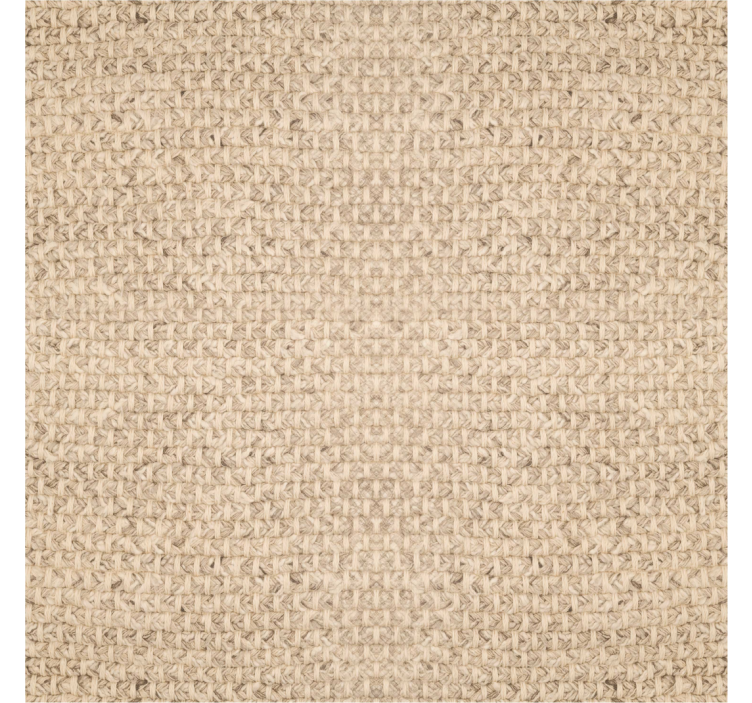 Tapete Wohnzimmer Stoff beige - TenStickers