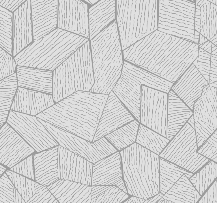 Tapete grau afrikanischer Stil - TenStickers