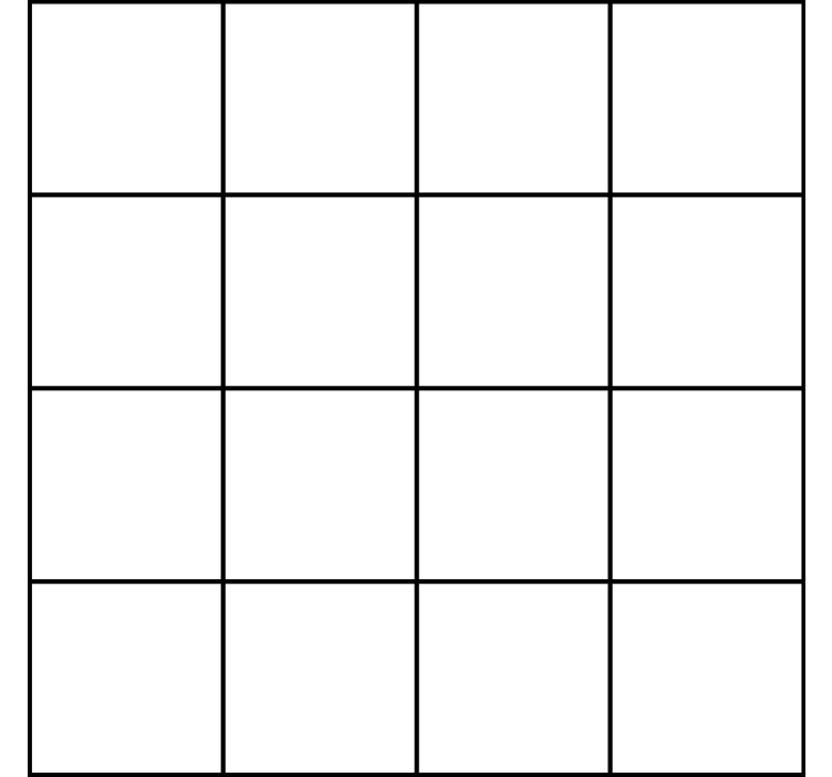 Tapete Quadrate feine Linien - TenStickers