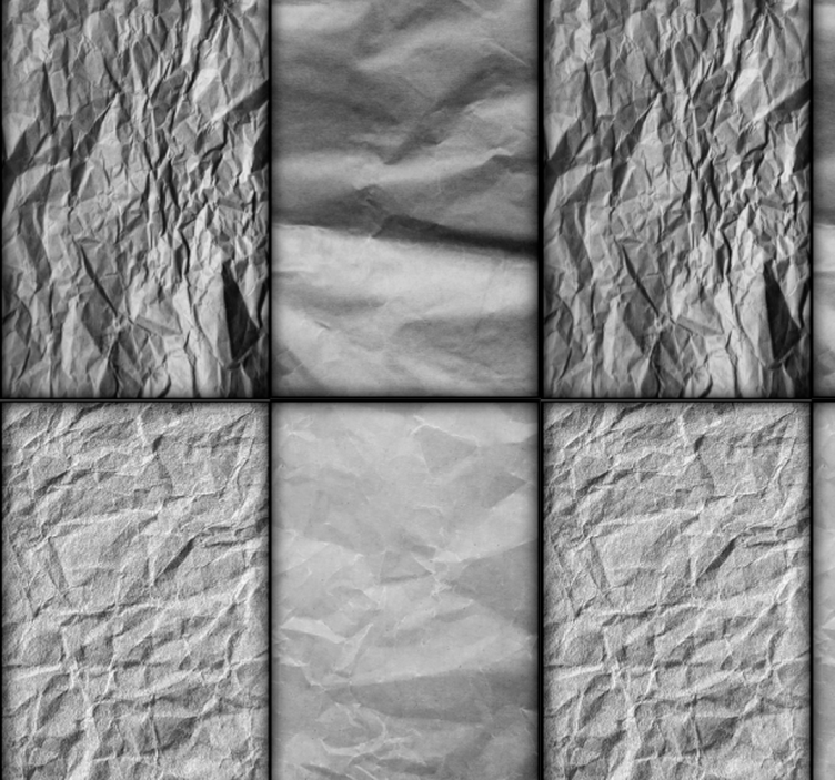 Muster Tapete zerknitterte oberfläche - TenStickers