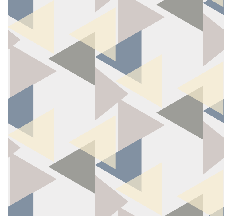 Tapete Modern vertikale dreiecke - TenStickers